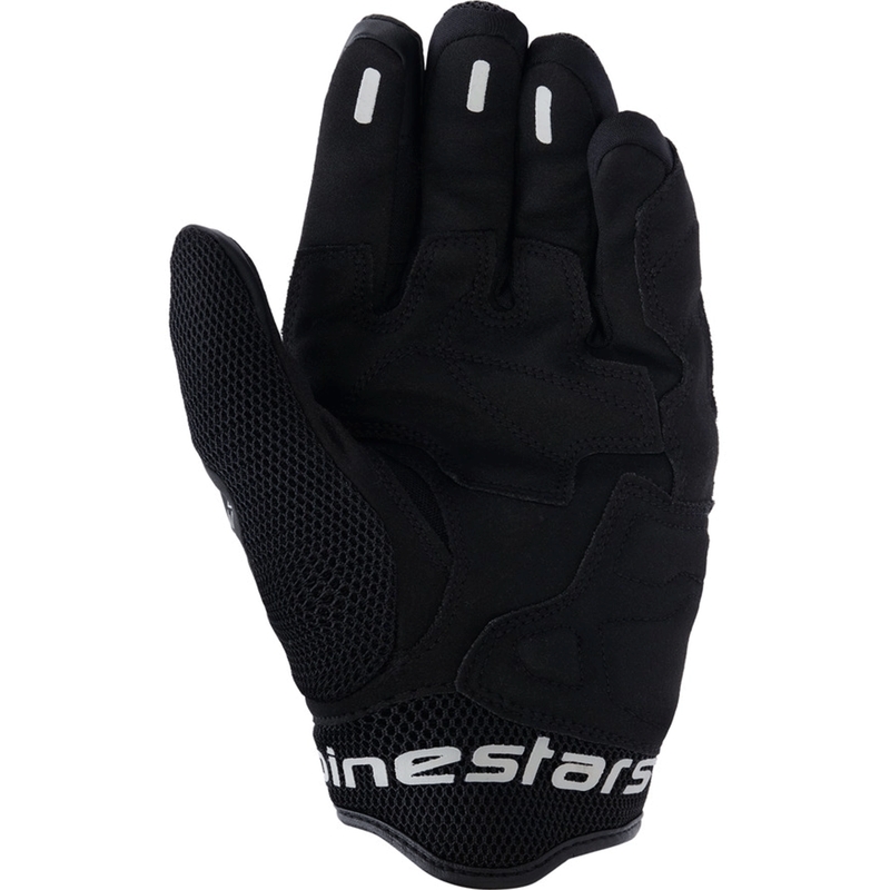 Rukavice na motorku Alpinestars Mogress Airflow antracitovo-černé