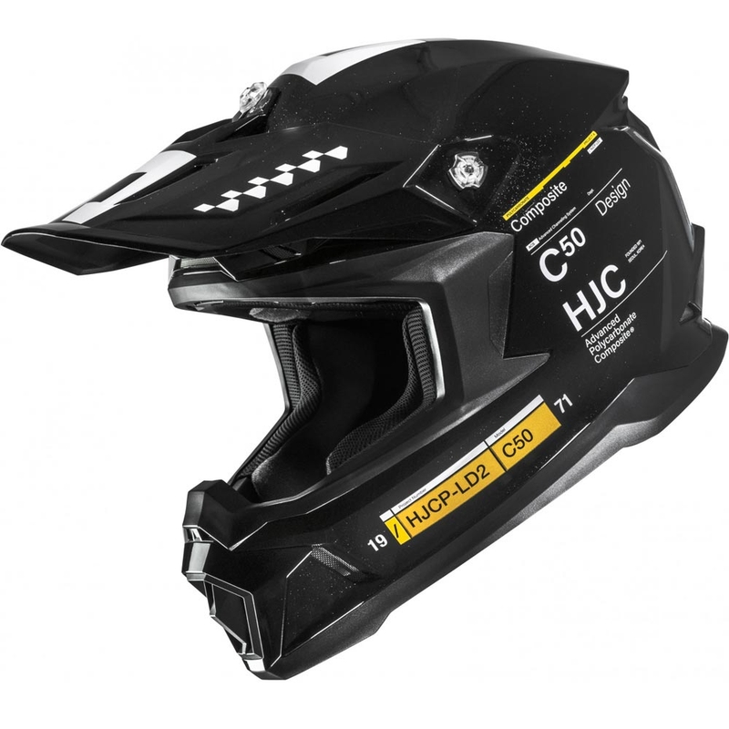 Motokrosová helma HJC C50 Tagg MC5 černá