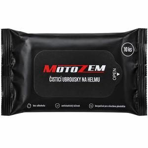 Čisticí ubrousky na helmu MotoZem 10 ks
