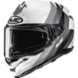 Integrální helma na motorku HJC F72 Racero MC10 bílo-šedo-černá