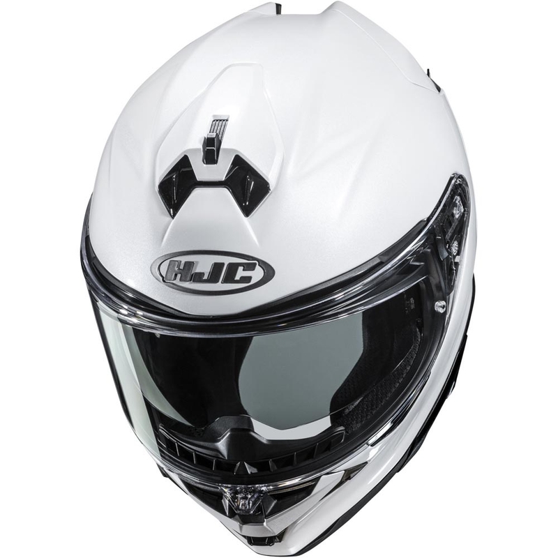 Integrální helma na motorku HJC F72 Solid perleťově bílá