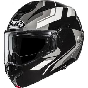 Překlápěcí helma na motorku HJC i101 Krone MC5 černo-šedo-bílá