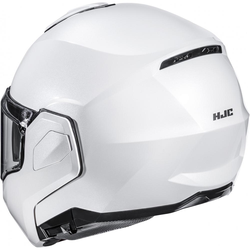 Překlápěcí helma na motorku HJC i101 Solid perleťově bílá