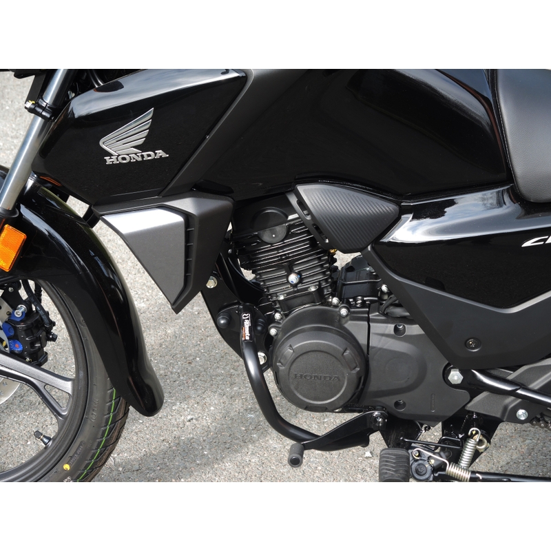 Ochranné rámy motoru RDMOTO černá pro HONDA CB 125 F / GLR 125 2021-2025