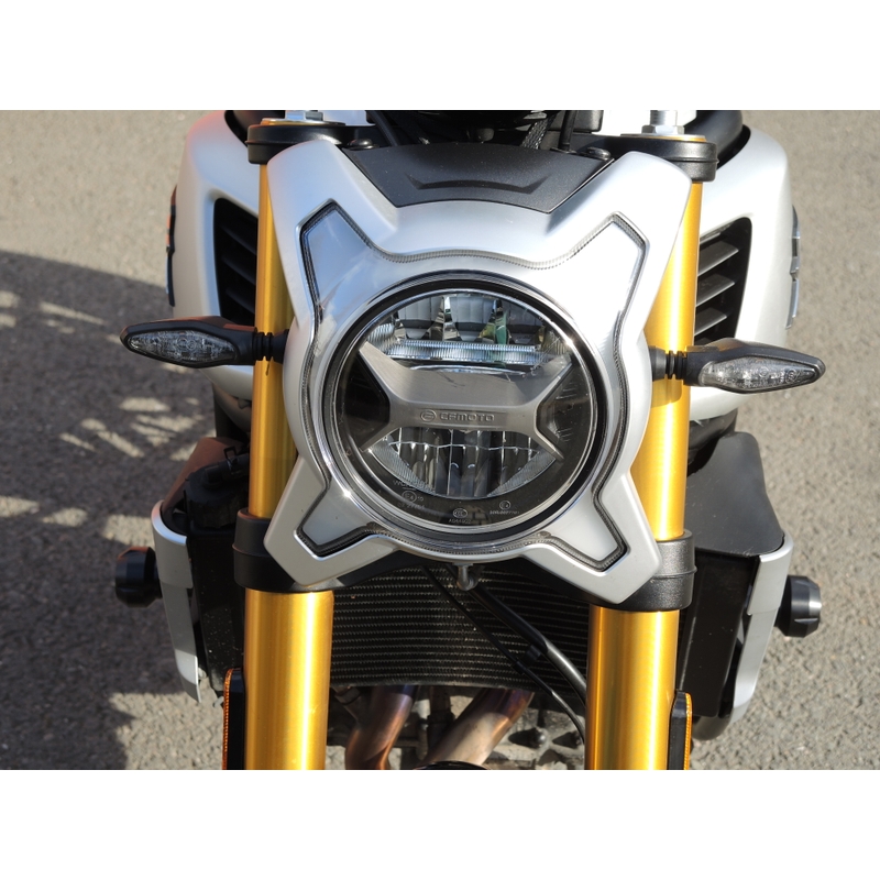 Ochranné rámy motoru RDMOTO černá (s chrániči)