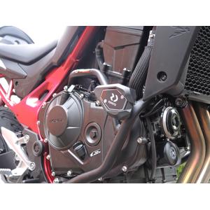 Ochranné rámy motoru RDMOTO CF166KDSL01K černá (s chrániči) pro HONDA CB 750 Hornet 2022-2025