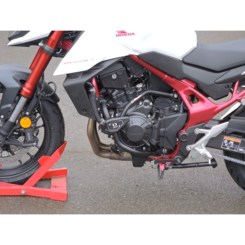 Ochranné rámy motoru RDMOTO černá (s chrániči) pro HONDA CB 750 Hornet 2022-2025