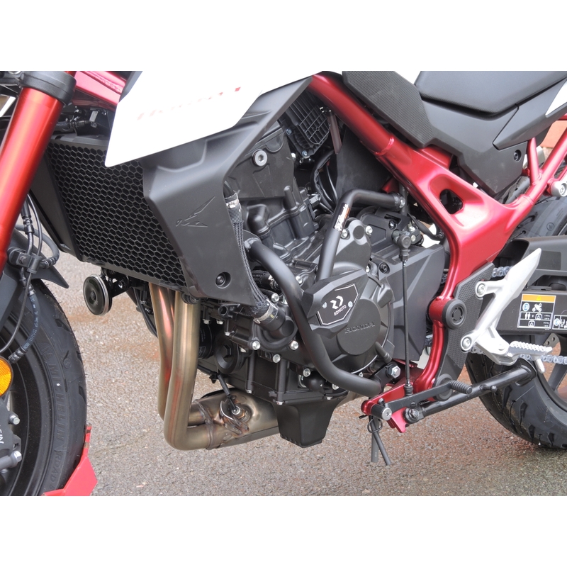 Ochranné rámy motoru RDMOTO černá (s chrániči) pro HONDA CB 750 Hornet 2022-2025