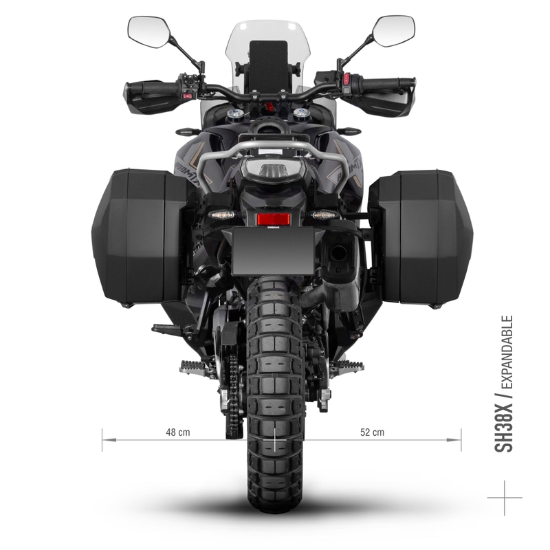 Montážní sada 3P systém SHAD pro CFMOTO 800 MT-X 2025-2026, CFMOTO 1000 MT-X 2026