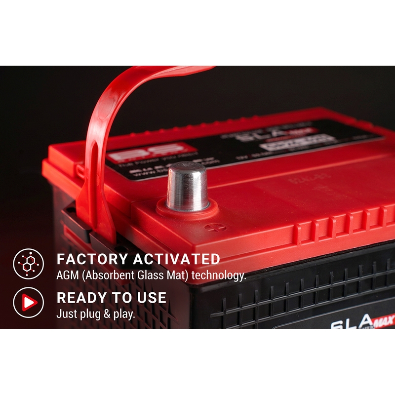 Továrně aktivovaná motocyklová baterie BS-BATTERY SLA MAX