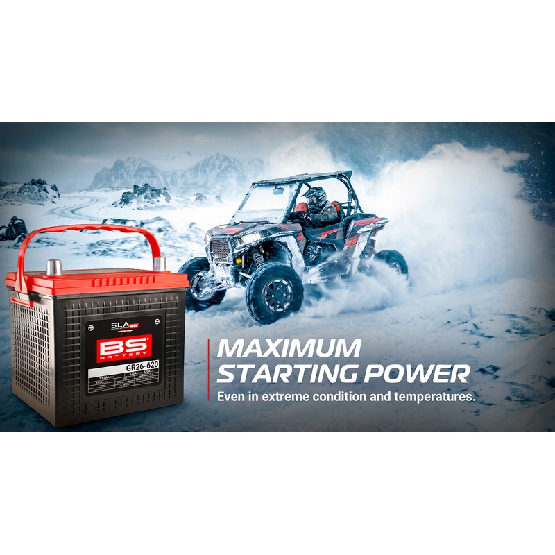 Továrně aktivovaná motocyklová baterie BS-BATTERY SLA MAX