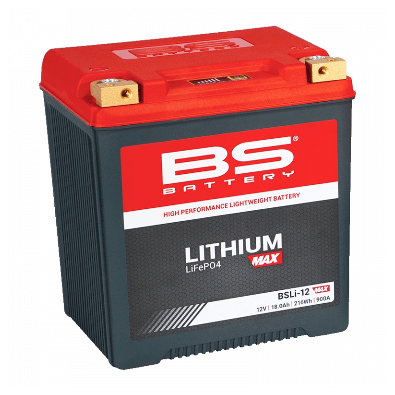 Lithiová motocyklová baterie BS-BATTERY