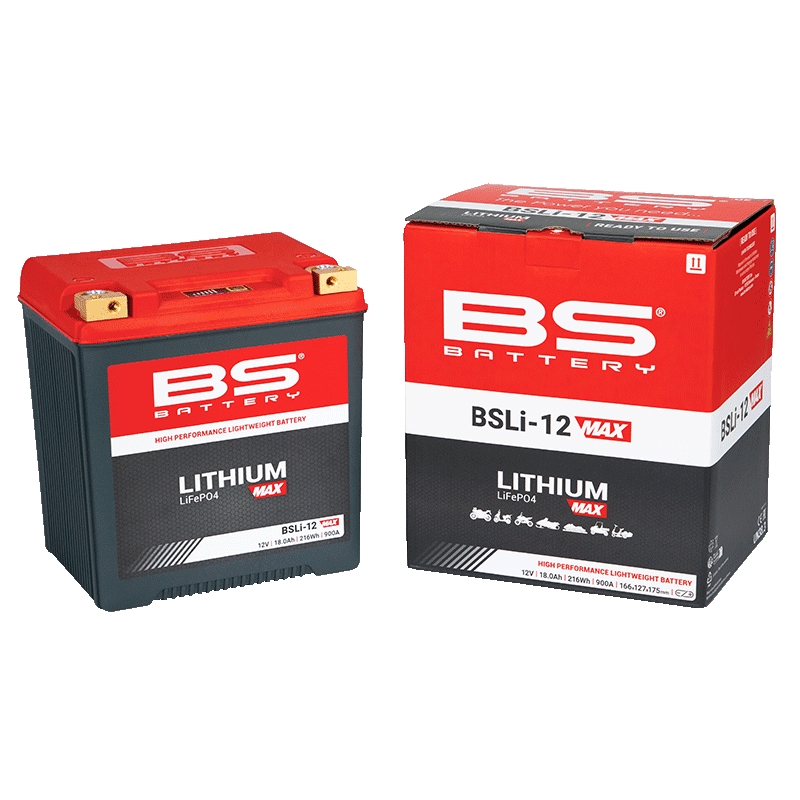 Lithiová motocyklová baterie BS-BATTERY