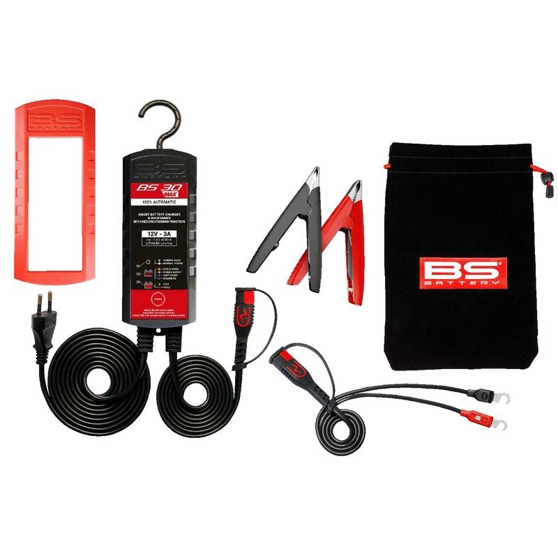 Nabíječka baterií BS-BATTERY SMART (vhodné také pro lithiové baterie) 12V 3A