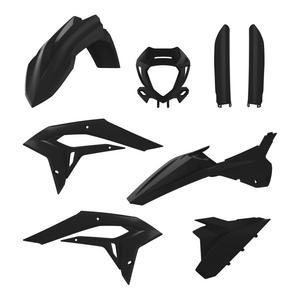 Sada plastů POLISPORT 91668 černá pro BETA Xtrainer 250 2023-2026, BETA Xtrainer 300 2023-2026