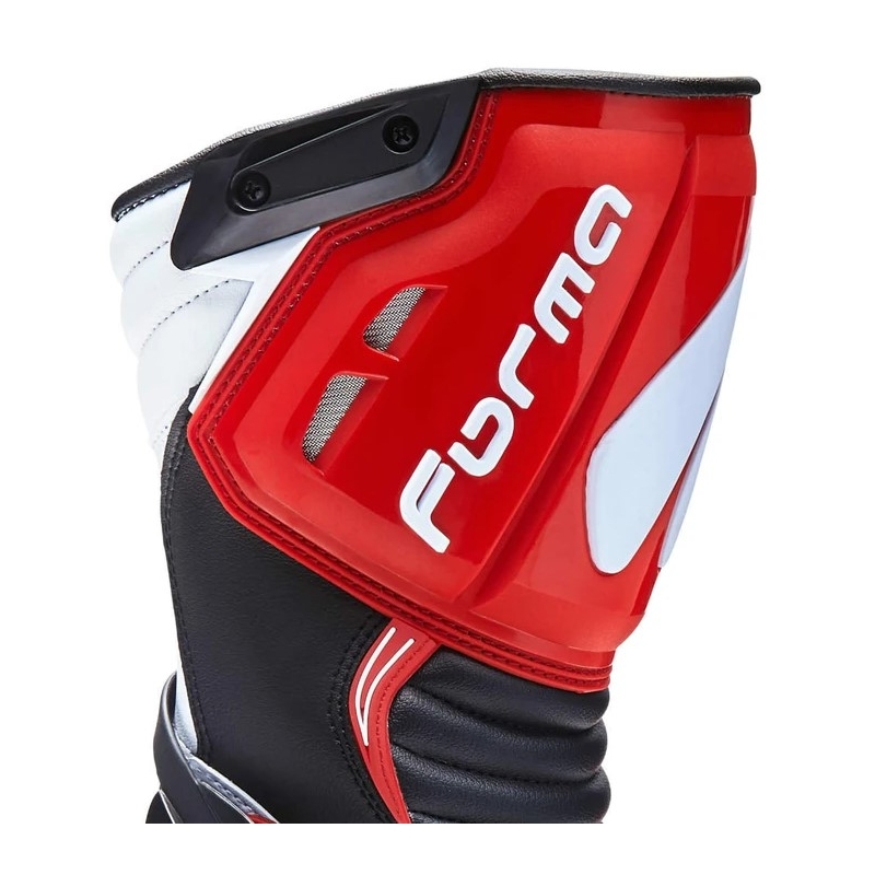 Moto boty Forma Freccia černo-bílo-červené