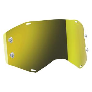 Žluté zrcadlové sklo do motokrosových brýlí SCOTT Prospect/Fury