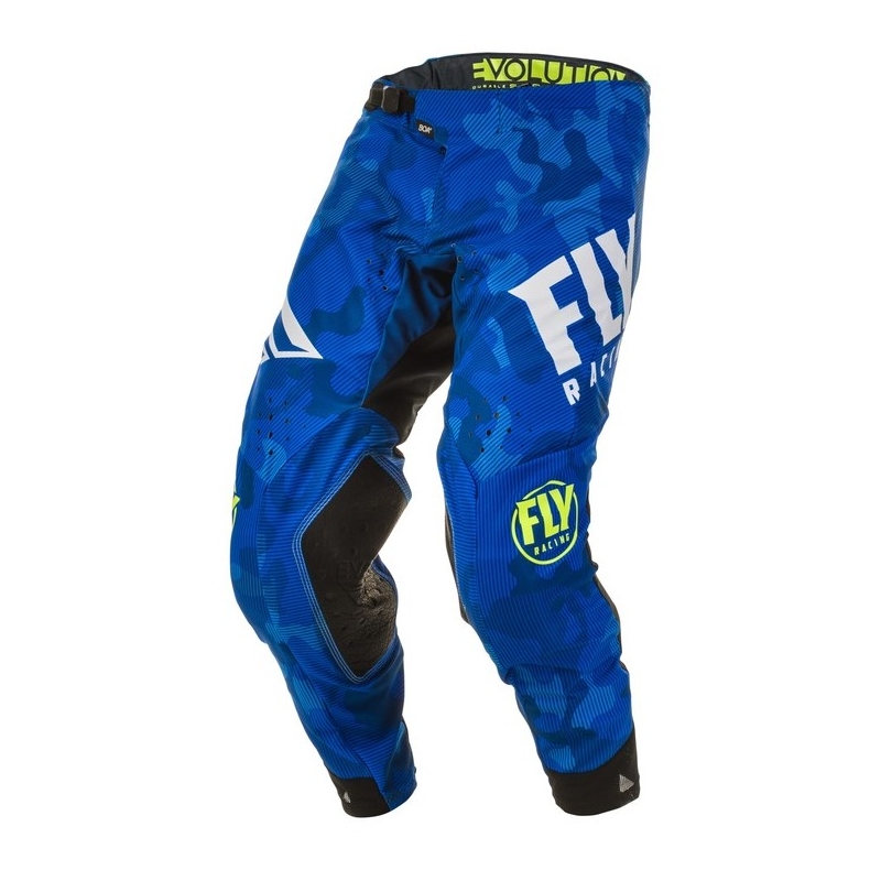 Motokrosové kalhoty FLY Racing Evolution modro-bílé