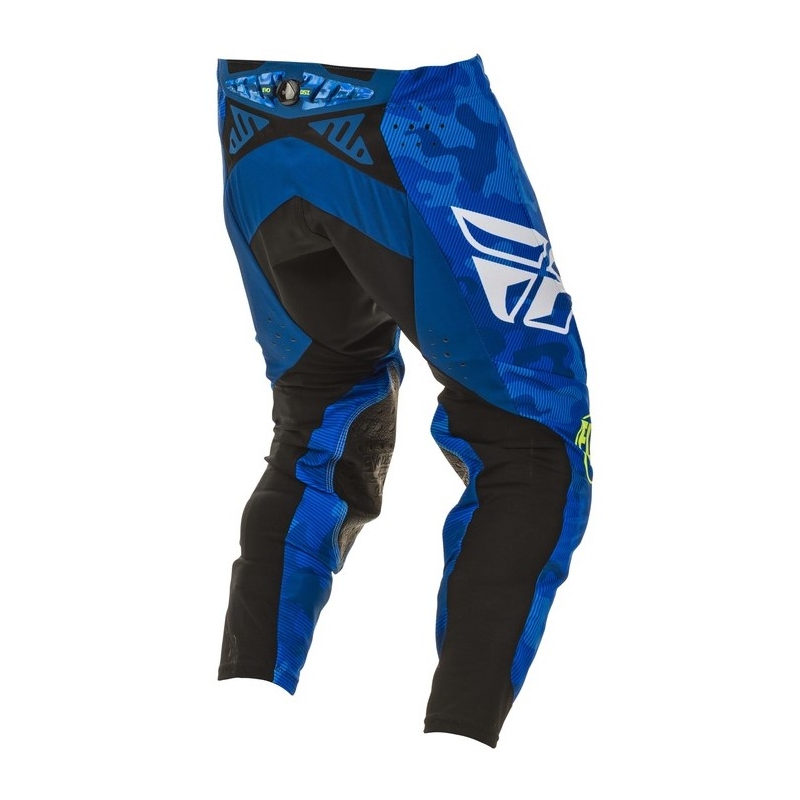 Motokrosové kalhoty FLY Racing Evolution modro-bílé