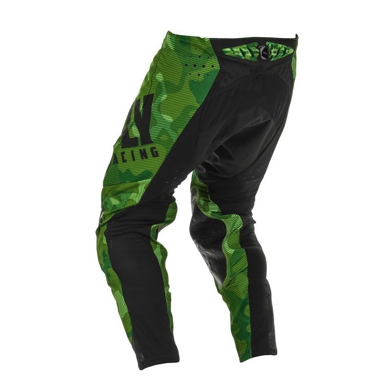 Motokrosové kalhoty FLY Racing Evolution zeleno-černé