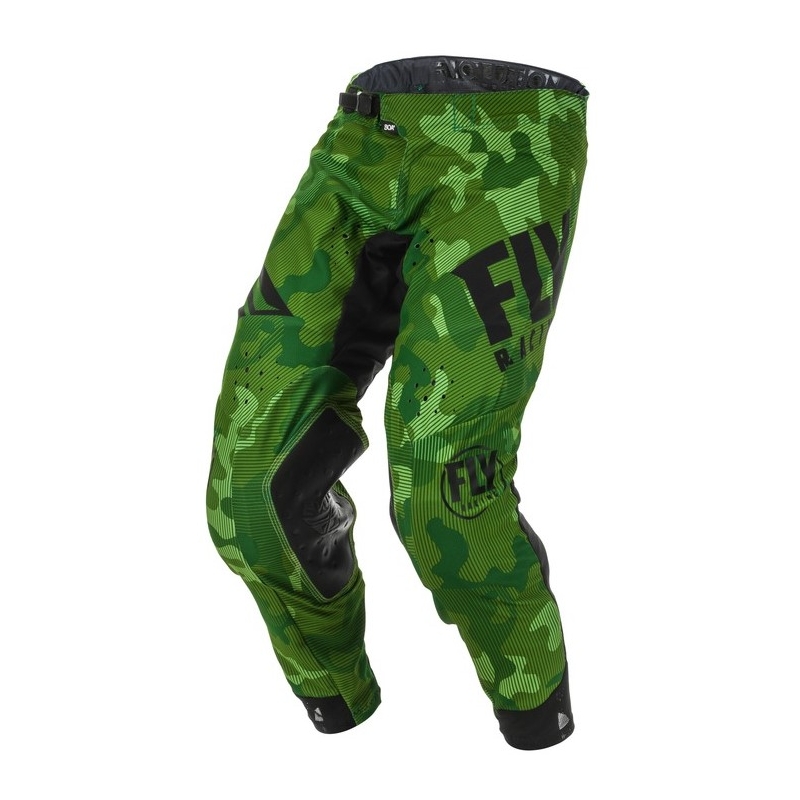 Motokrosové kalhoty FLY Racing Evolution zeleno-černé