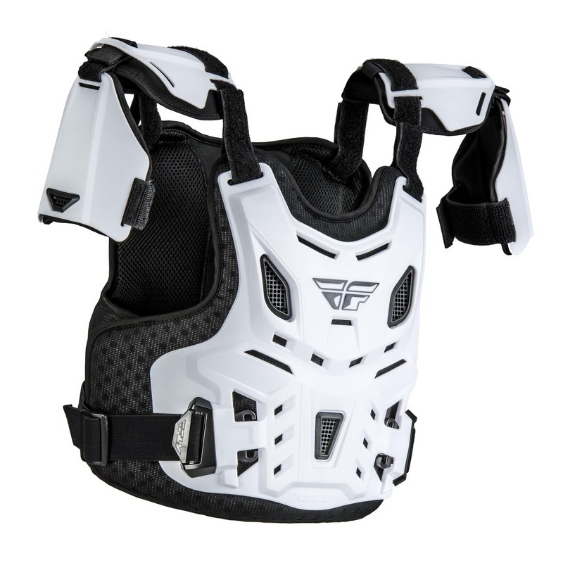 Dětský chránič těla FLY Racing Revel Roost bílý
