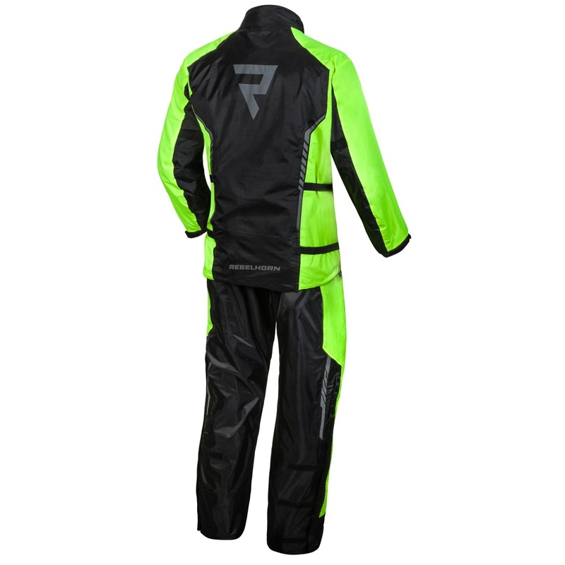Moto pláštěnka Rebelhorn Patrol fluo žluto-černá