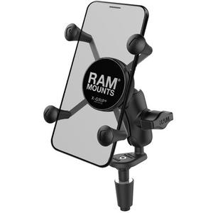 Držák mobilního telefonu RAM Mounts X-Grip s uchycením do krku řízení motocyklu