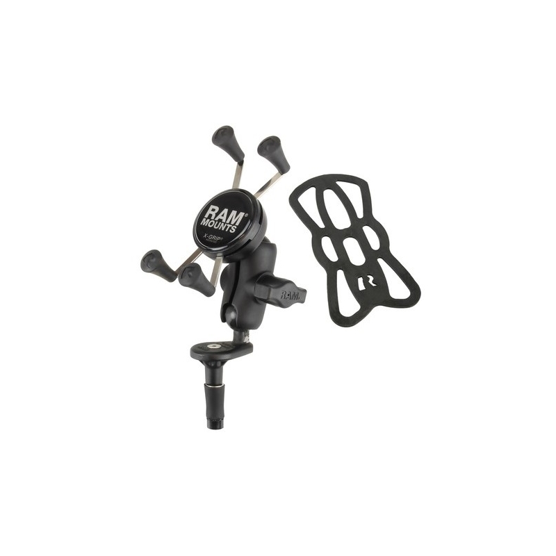 Držák mobilního telefonu RAM Mounts X-Grip s uchycením do krku řízení motocyklu