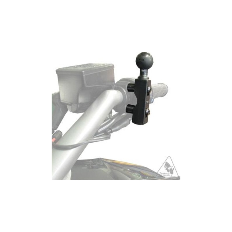 Úchyt RAM Mounts s 1" čepem na objímku brzdové/spojkové páky/řídítka motocyklu