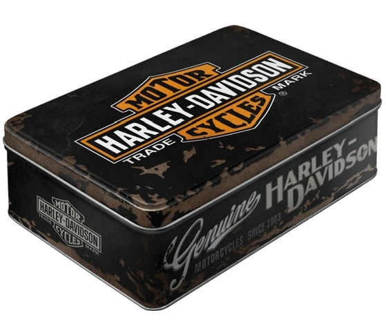 Plechová dóza Harley Davidson 2