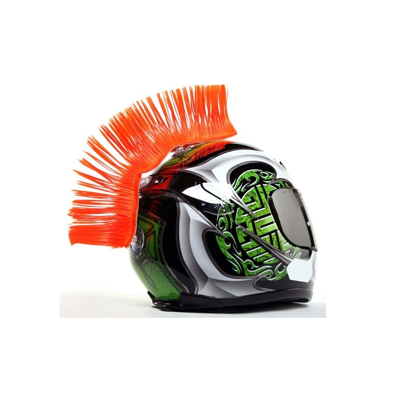 Číro na helmu oranžové