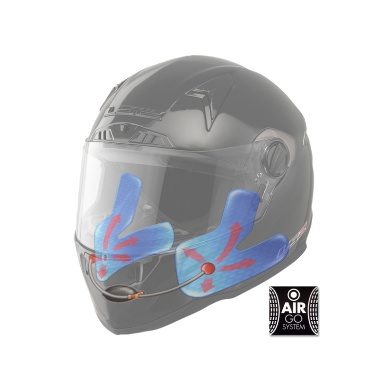 Přilba na motorku LS2 FT2 Single Mono bílá výprodej