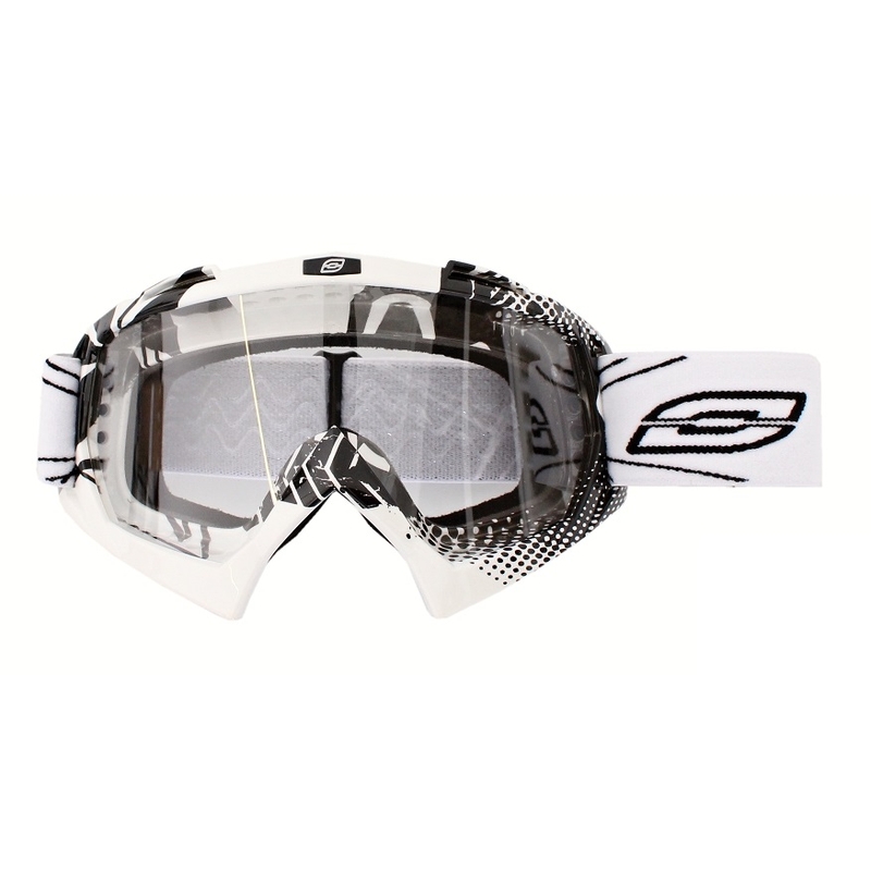 Motokrosové brýle Ozone MX Mud bílé