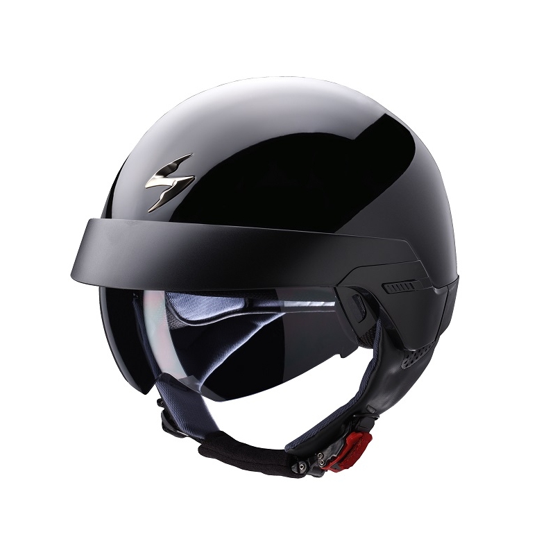 Přilba na motorku Scorpion EXO-100 černá lesklá