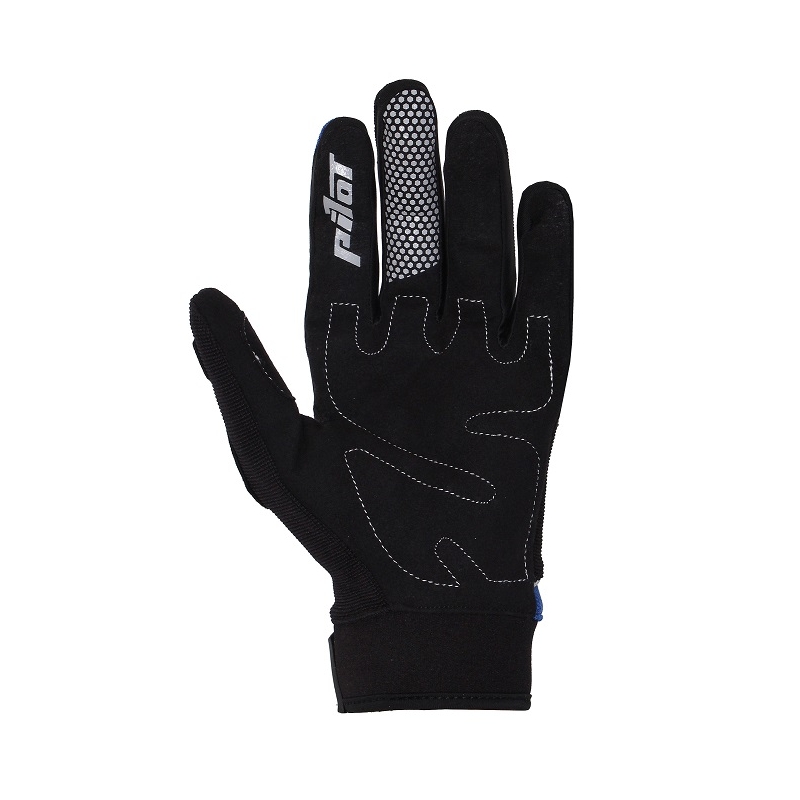 MX rukavice na motorku Pilot černé