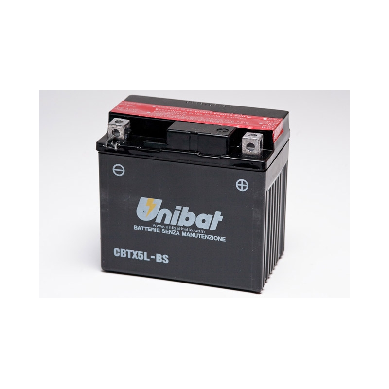 Baterie bezúdržbová Unibat CBTX5L-BS, 12V 4Ah